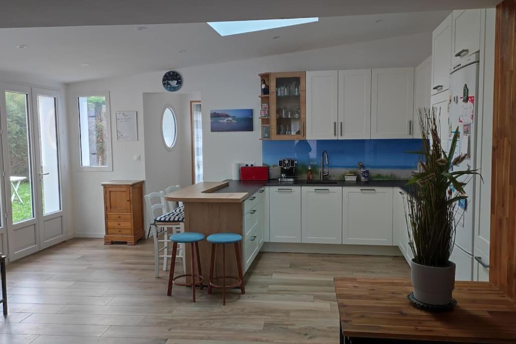 Maison Spacieuse 50 M De La Plage Ouistreham Kültér fotó