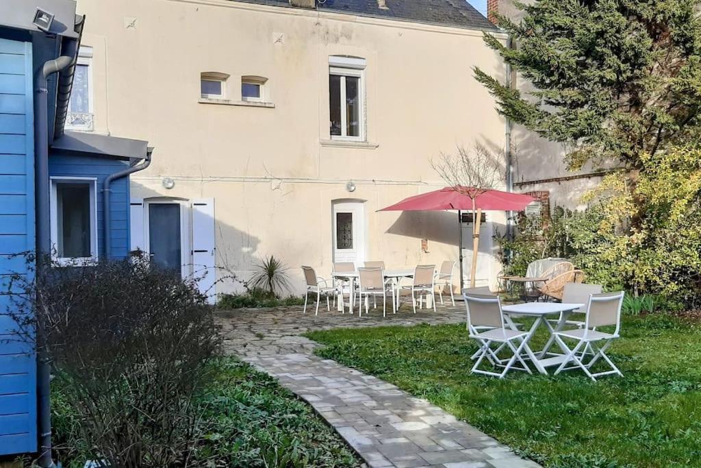 Maison Spacieuse 50 M De La Plage Ouistreham Kültér fotó