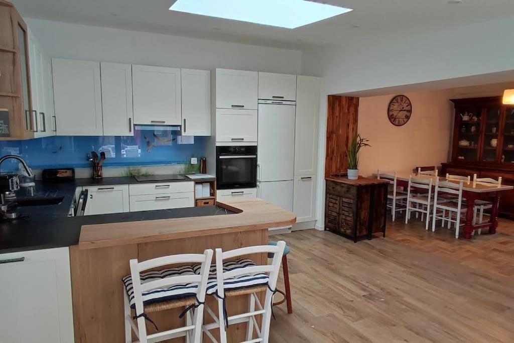 Maison Spacieuse 50 M De La Plage Ouistreham Kültér fotó